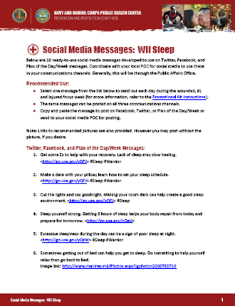 Social Media Messages