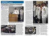 Richardson Assumes Command