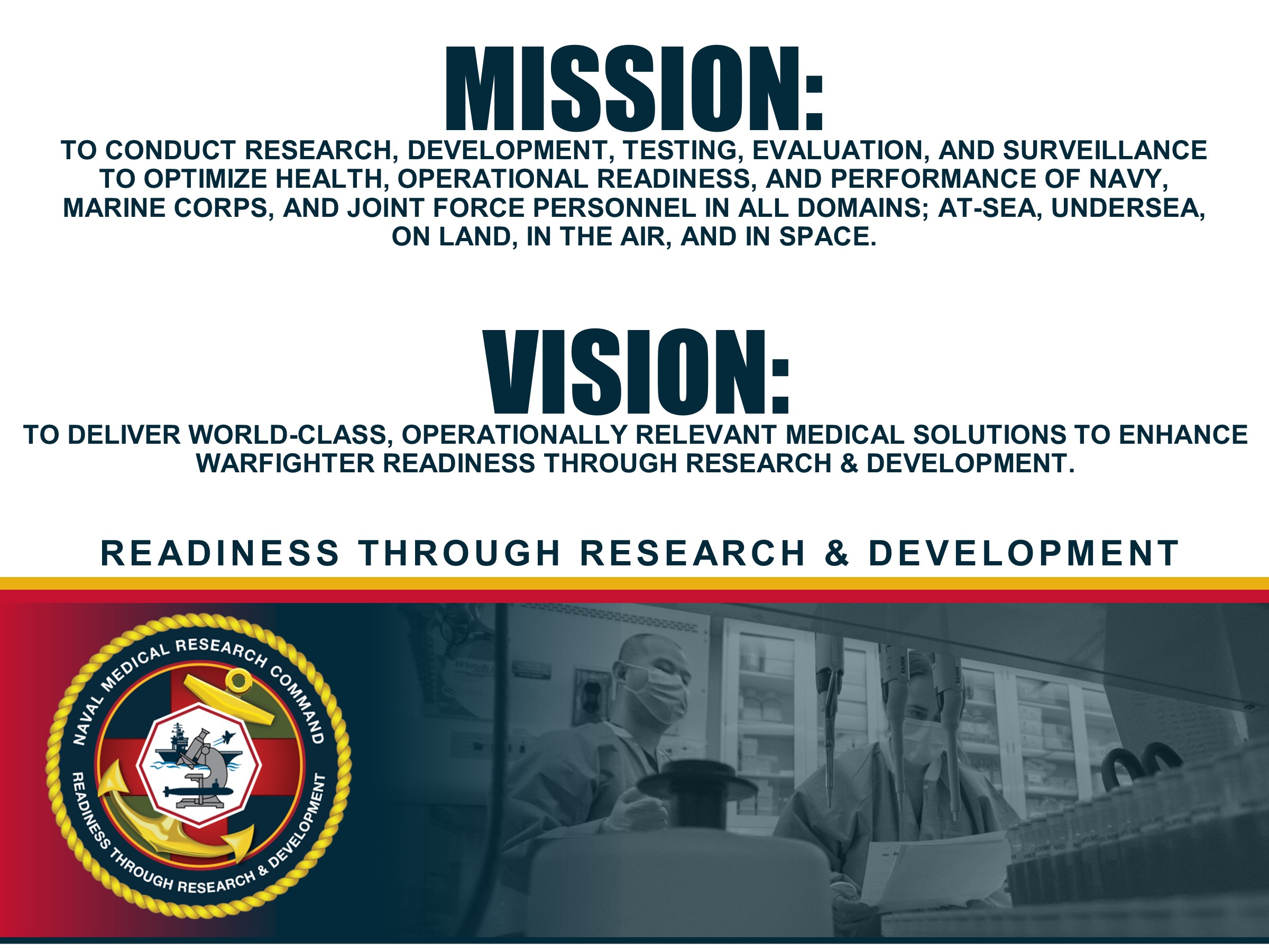NMRC Mission and Vision